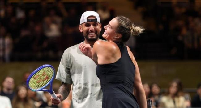 Kyrgios Beats Sabalenka in Dubai Showdown